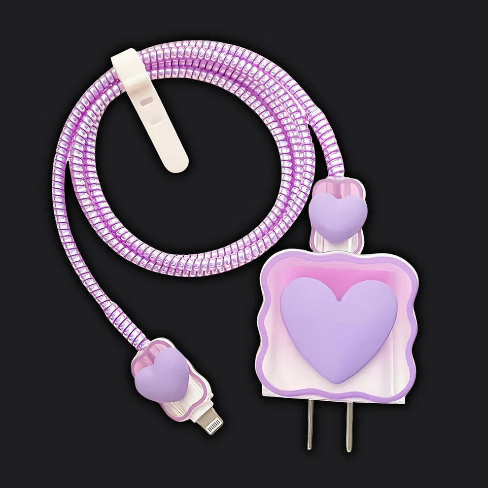 Purple Heart Charger Protector