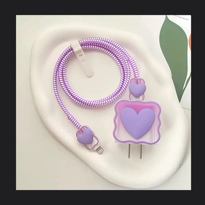 Purple Heart Charger Protector